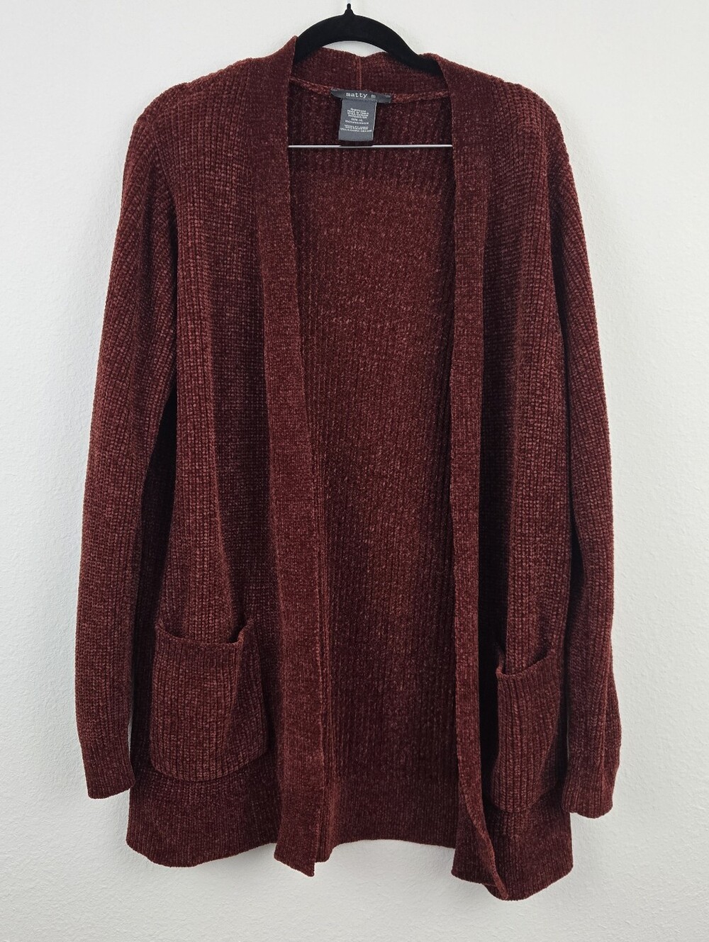 Soft Burnt Orange Matty M Cardigan